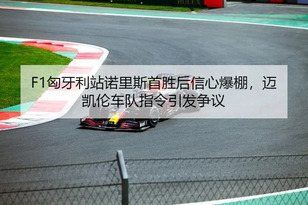 F1匈牙利站诺里斯首胜后信心爆棚，迈凯伦车队指令引发争议